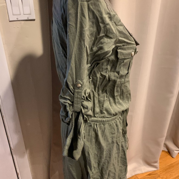 American Eagle Outfitters Button Front Shirt Dress - Picture 3 of 8